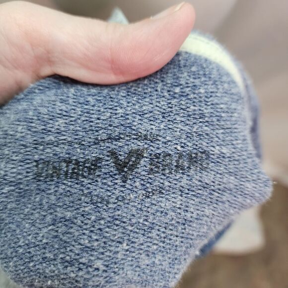 Vintage Brand Blue Penn State University Hooded Sweatshirt Size Medium - Picture 4 of 9